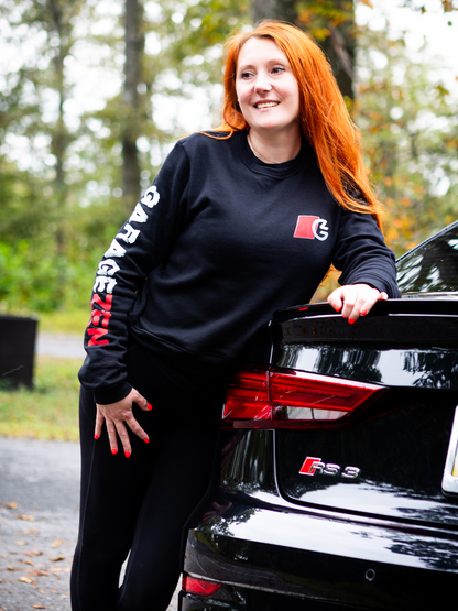 Audi Sport Racing R8 RS3 RS4 RS5 RS6 RS7 S3 S4 S5 S6 S7 S8 A3 A4 A5 A6 A7 A8 Quattro Audi all wheel drive racing sweatshirt hoodie for women