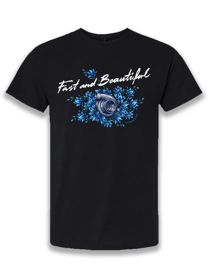 turbo-fast-beautiful-garagezen-tshirt